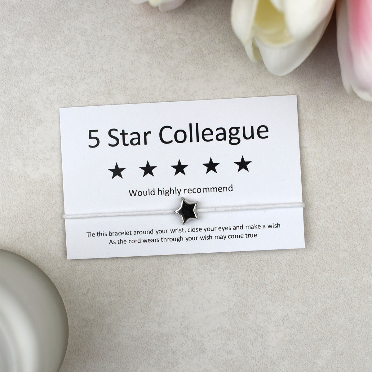 CLEARANCE - Team 5 Star Colleague Wish Bracelet