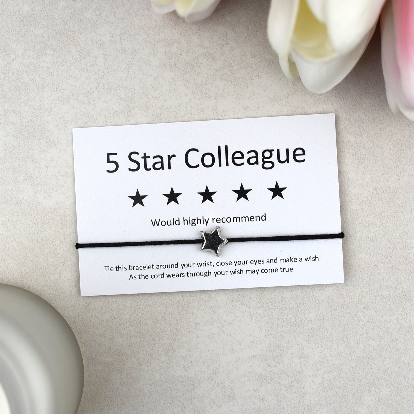 CLEARANCE - Team 5 Star Colleague Wish Bracelet