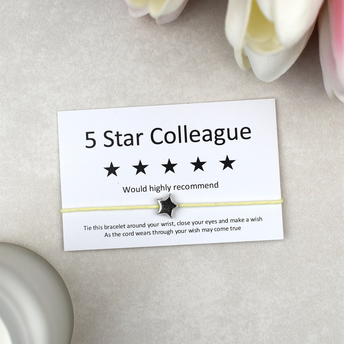 CLEARANCE - Team 5 Star Colleague Wish Bracelet