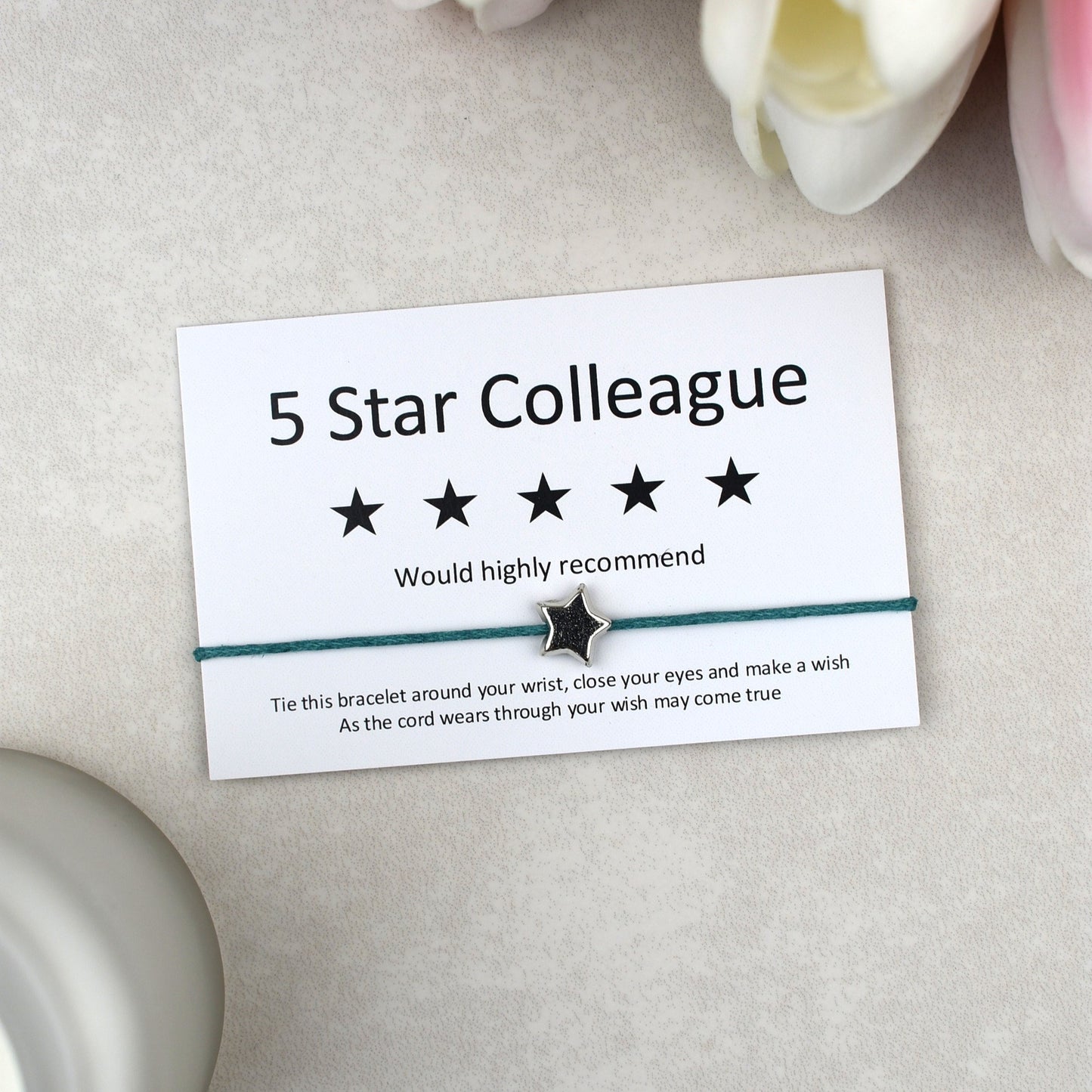 CLEARANCE - Team 5 Star Colleague Wish Bracelet
