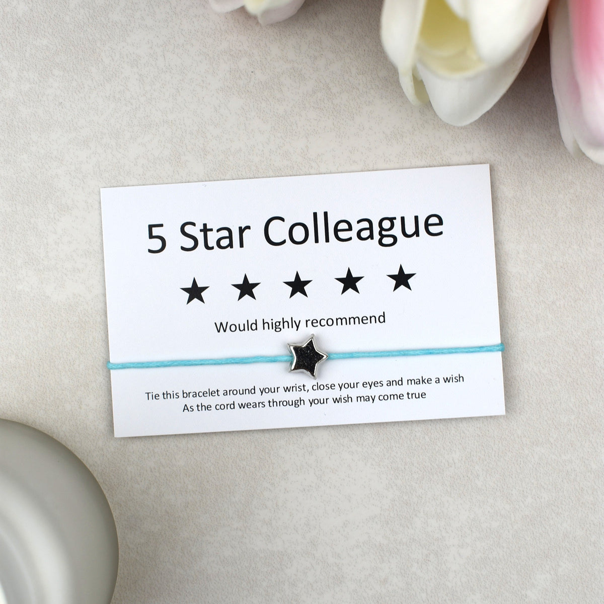 CLEARANCE - Team 5 Star Colleague Wish Bracelet