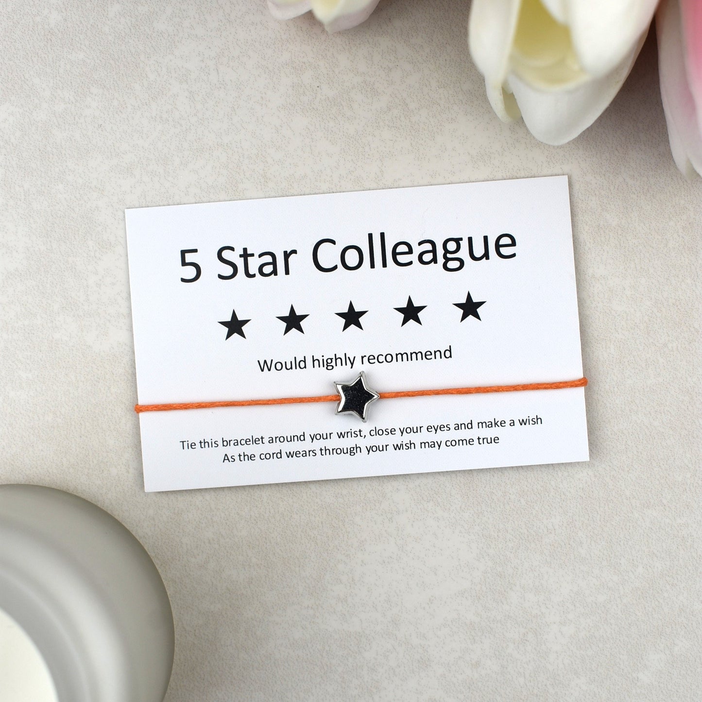 CLEARANCE - Team 5 Star Colleague Wish Bracelet