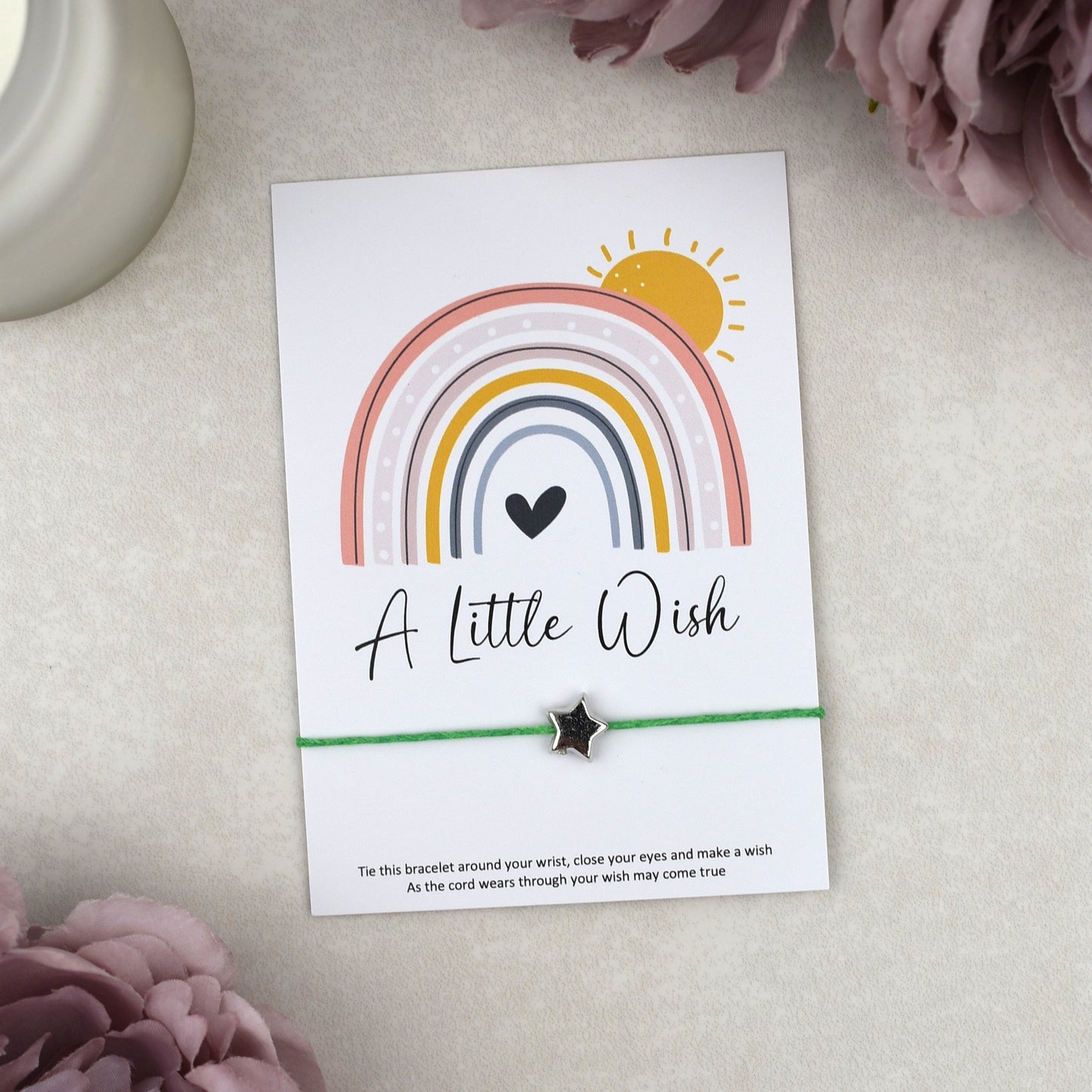 CLEARANCE - A Little Wish Rainbow Bracelet