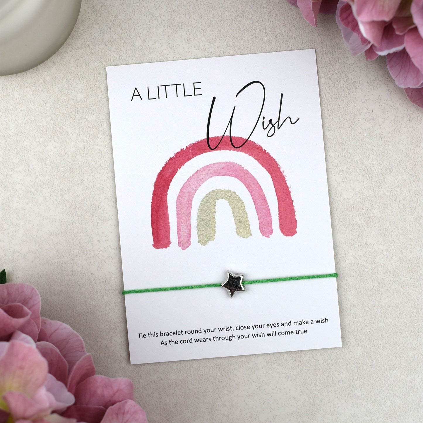 CLEARANCE - A Little Wish Rainbow Bracelet