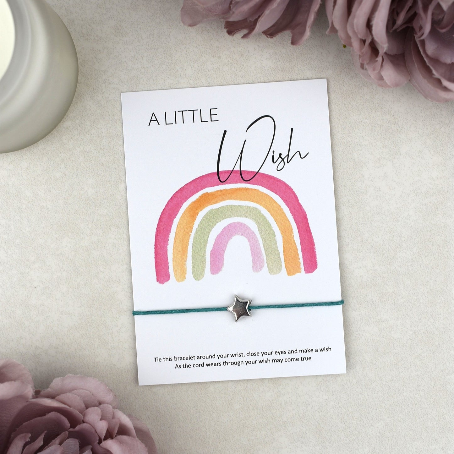 CLEARANCE - A Little Wish Rainbow Bracelet
