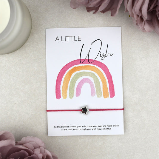 CLEARANCE - A Little Wish Rainbow Bracelet
