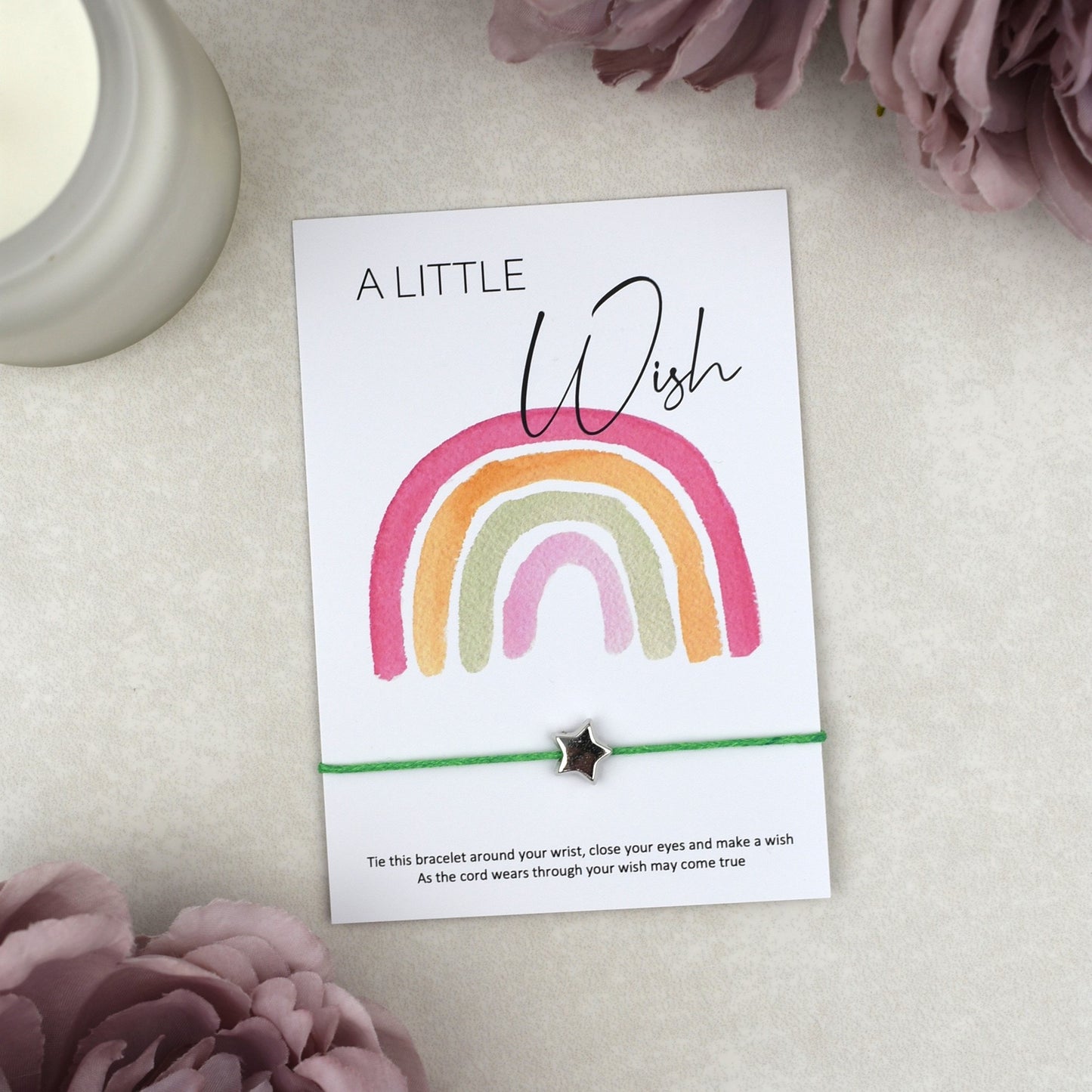 CLEARANCE - A Little Wish Rainbow Bracelet