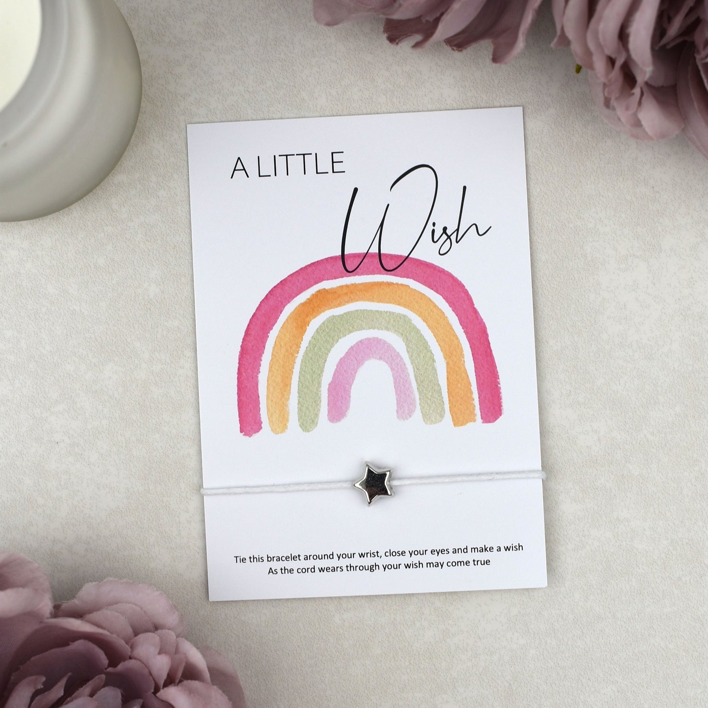 CLEARANCE - A Little Wish Rainbow Bracelet