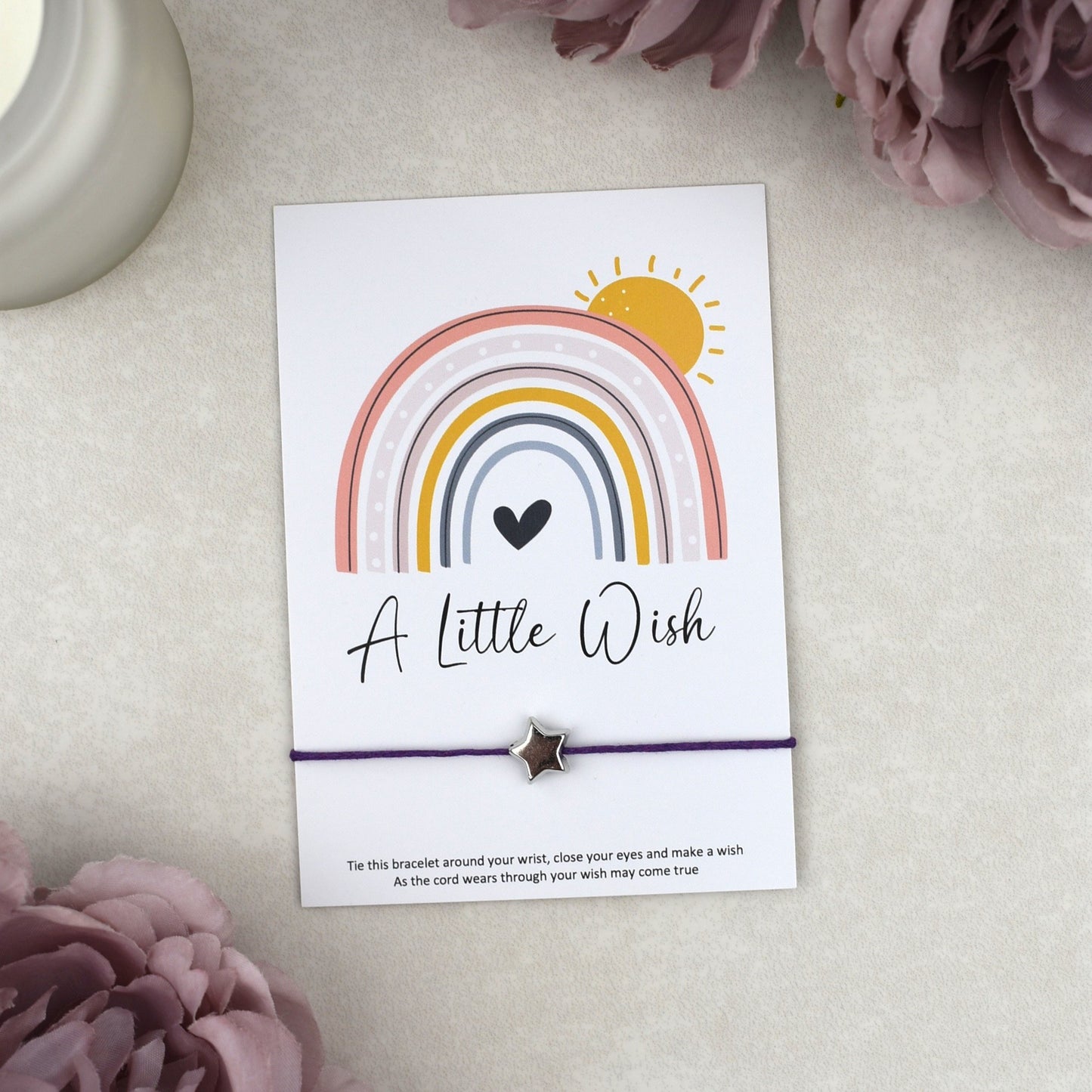 CLEARANCE - A Little Wish Rainbow Bracelet