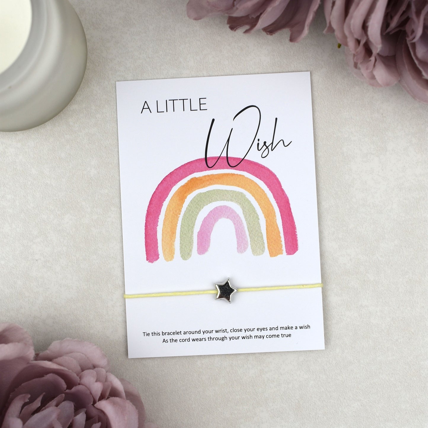 CLEARANCE - A Little Wish Rainbow Bracelet