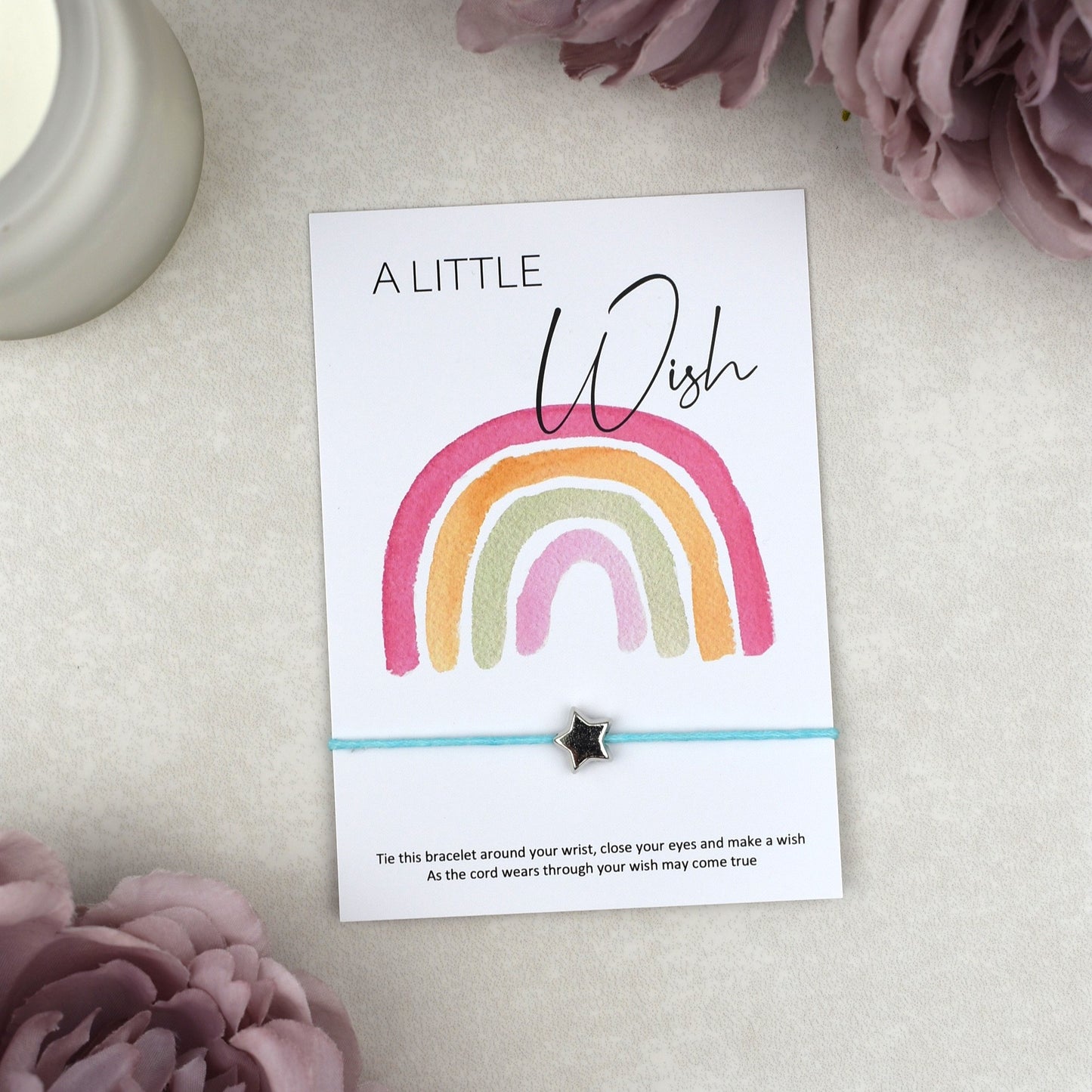 CLEARANCE - A Little Wish Rainbow Bracelet