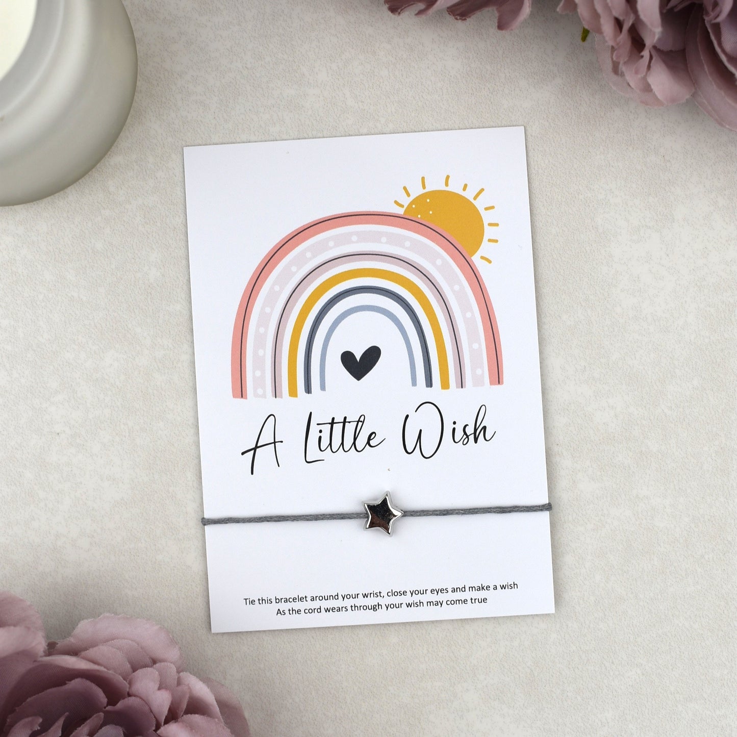 CLEARANCE - A Little Wish Rainbow Bracelet