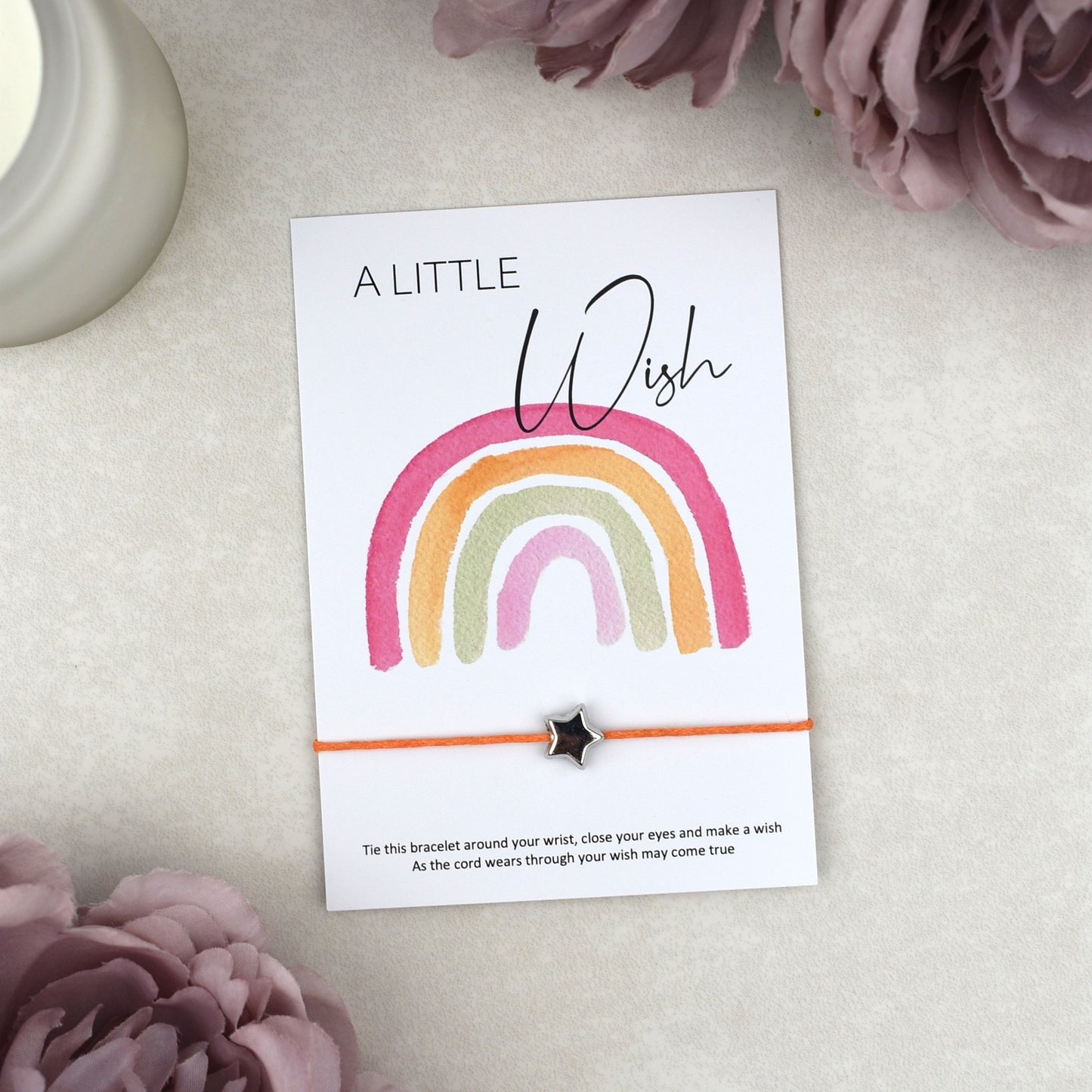 CLEARANCE - A Little Wish Rainbow Bracelet
