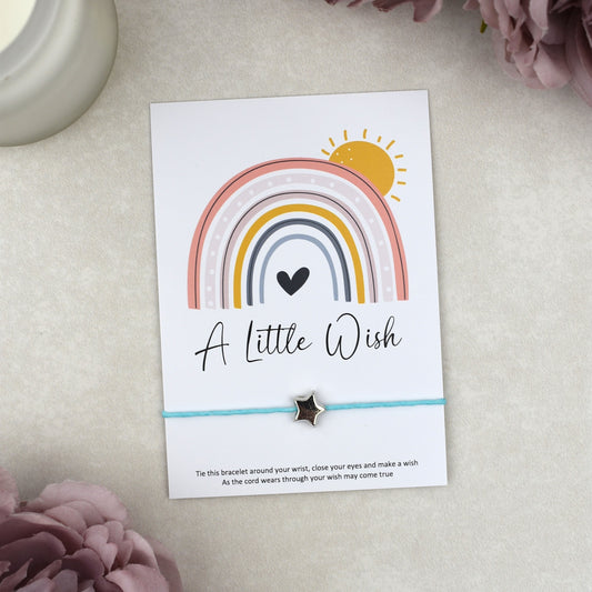 CLEARANCE - A Little Wish Rainbow Bracelet