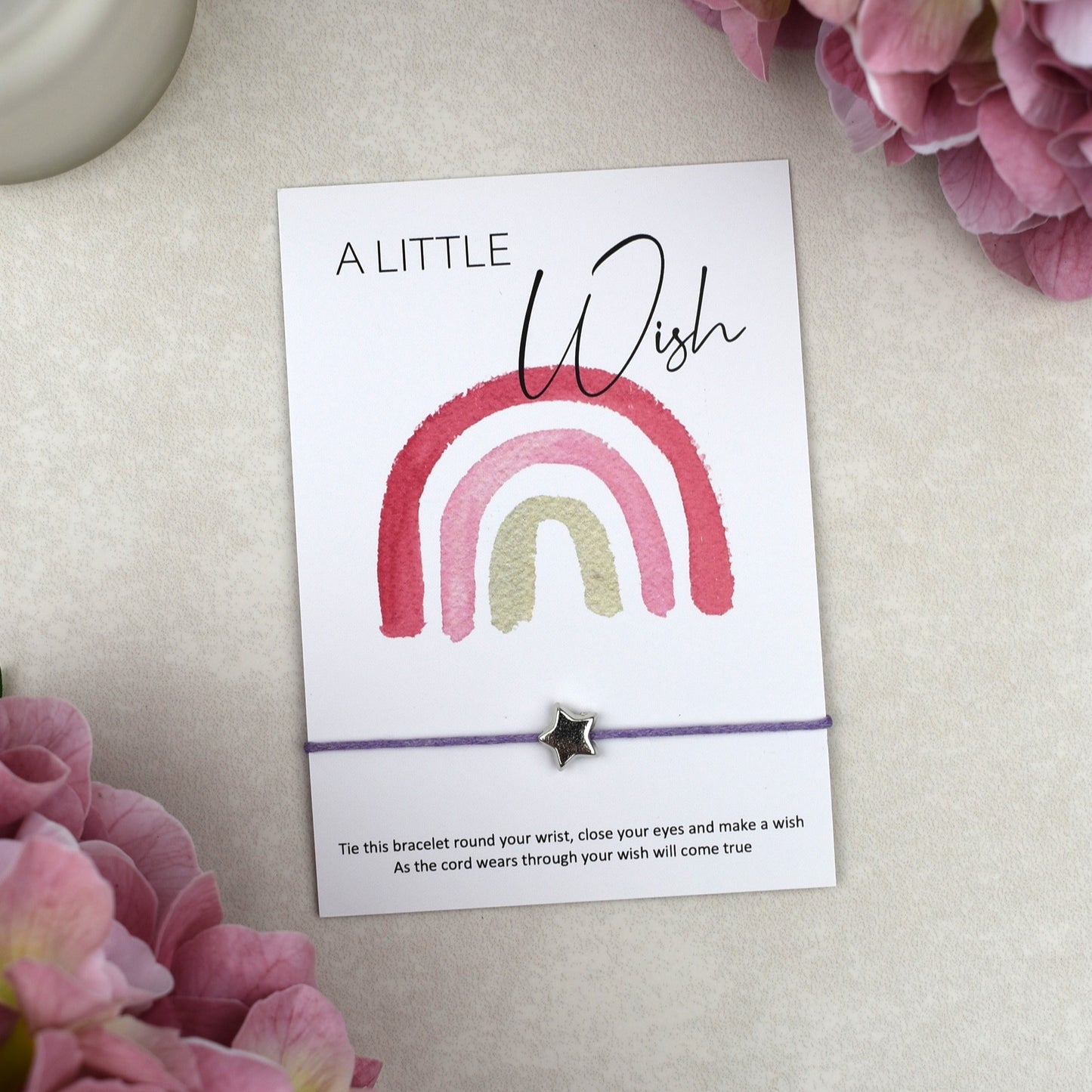 CLEARANCE - A Little Wish Rainbow Bracelet