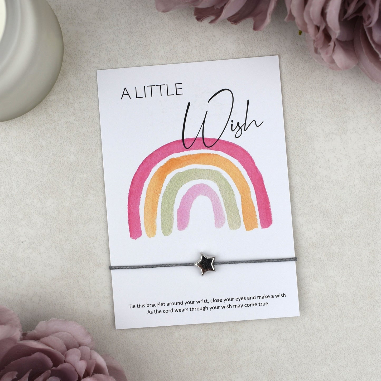 CLEARANCE - A Little Wish Rainbow Bracelet