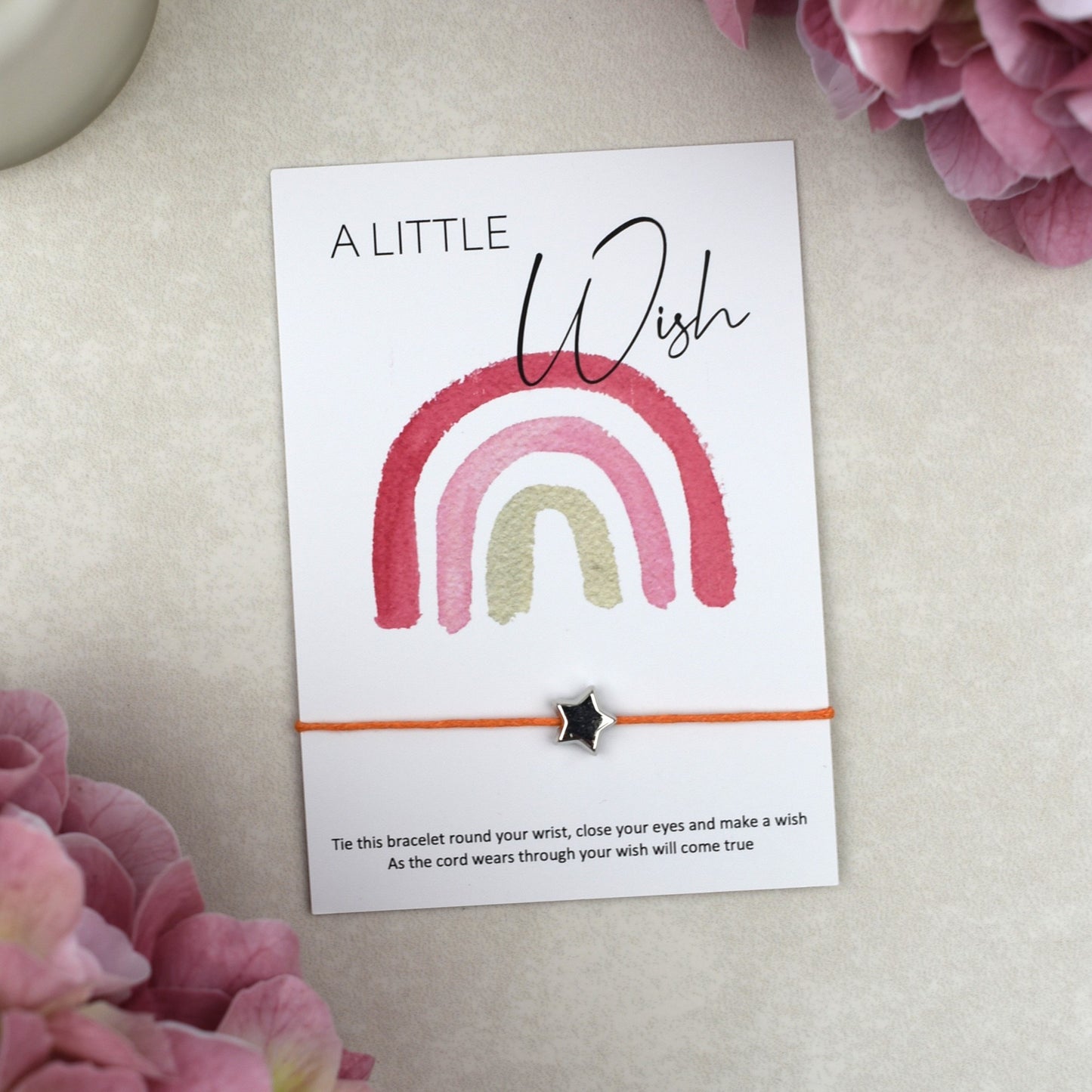 CLEARANCE - A Little Wish Rainbow Bracelet