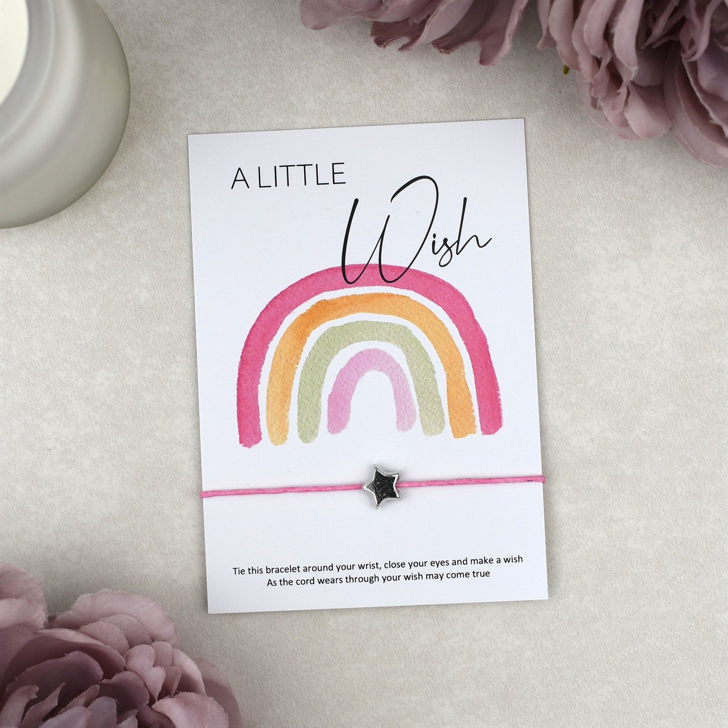 CLEARANCE - A Little Wish Rainbow Bracelet