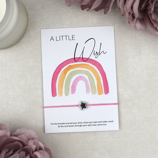CLEARANCE - A Little Wish Rainbow Bracelet