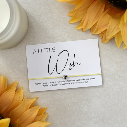 CLEARANCE - A Little Wish Bracelet | Heart Charm