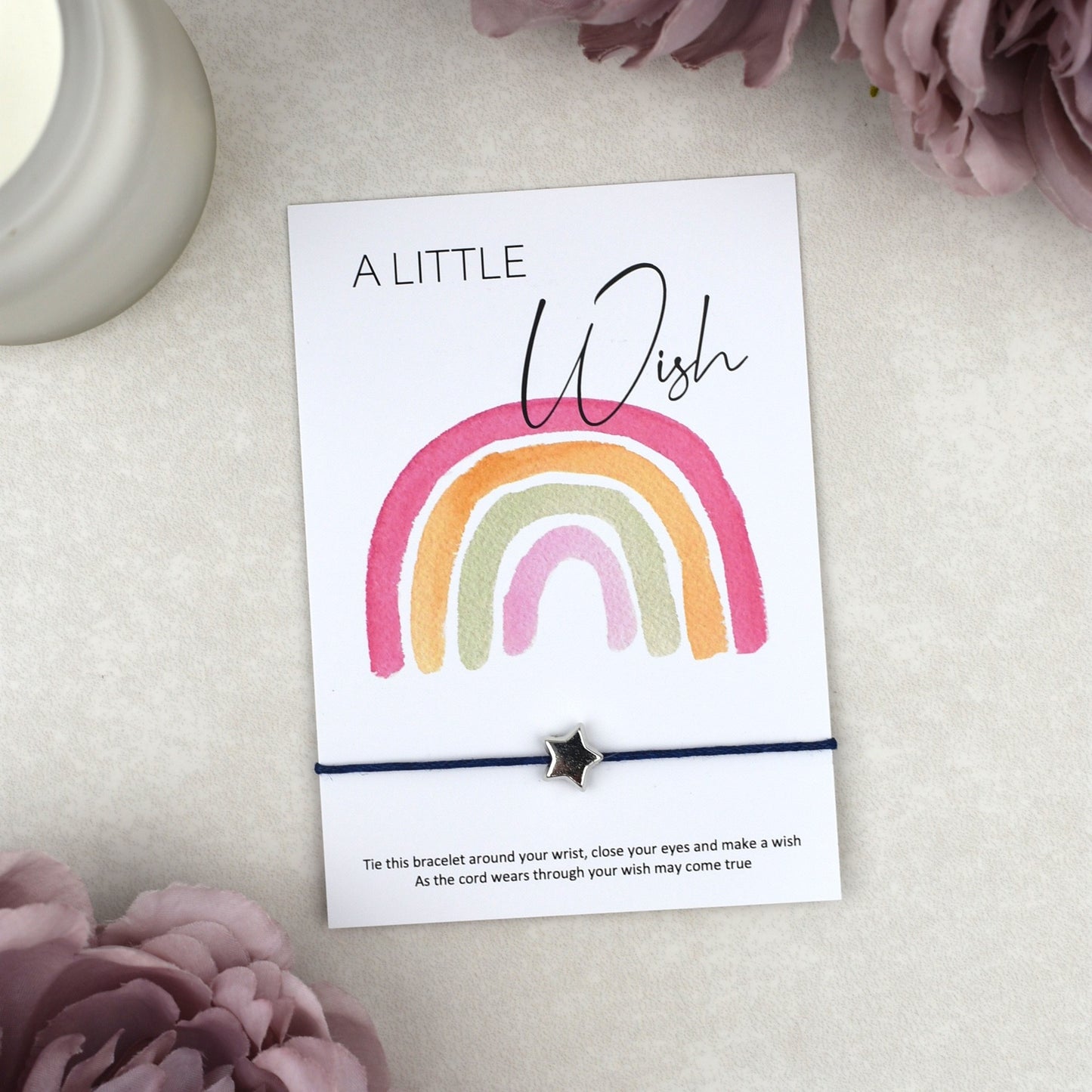 CLEARANCE - A Little Wish Rainbow Bracelet