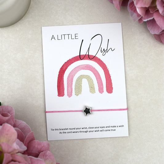 CLEARANCE - A Little Wish Rainbow Bracelet