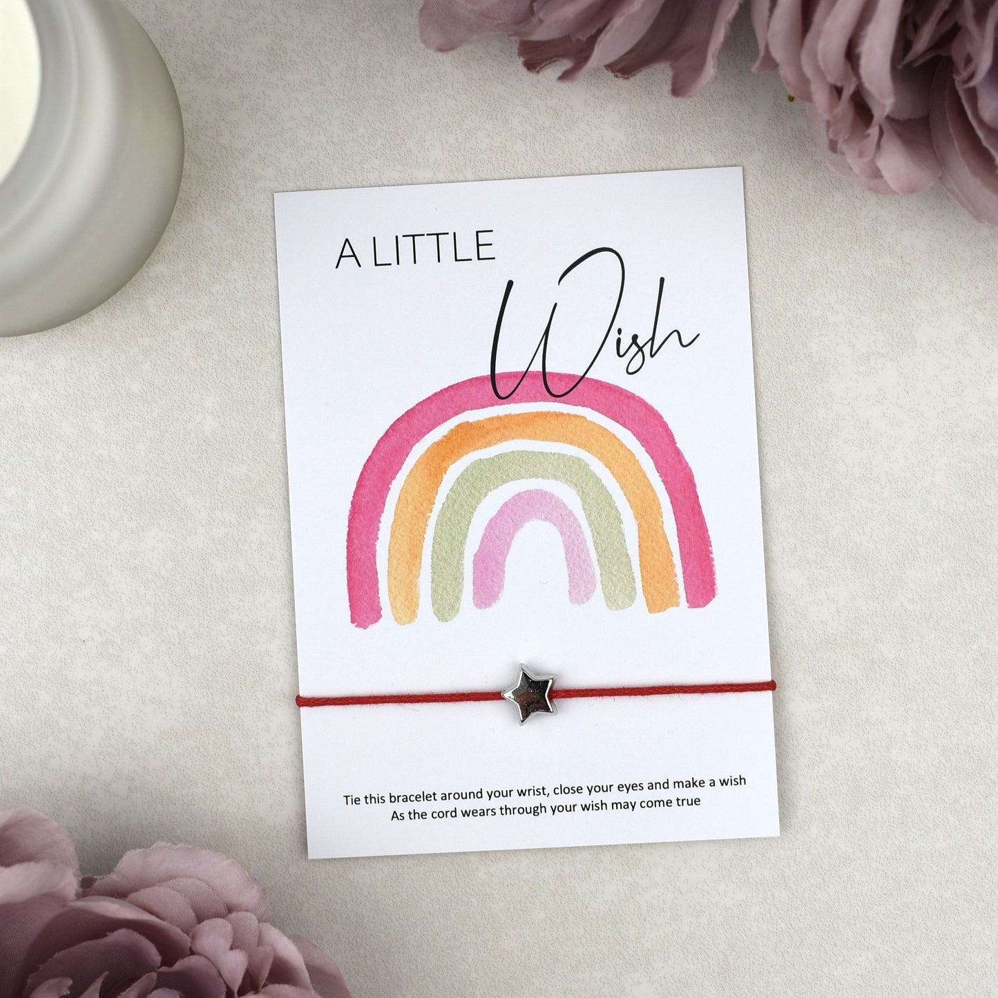CLEARANCE - A Little Wish Rainbow Bracelet