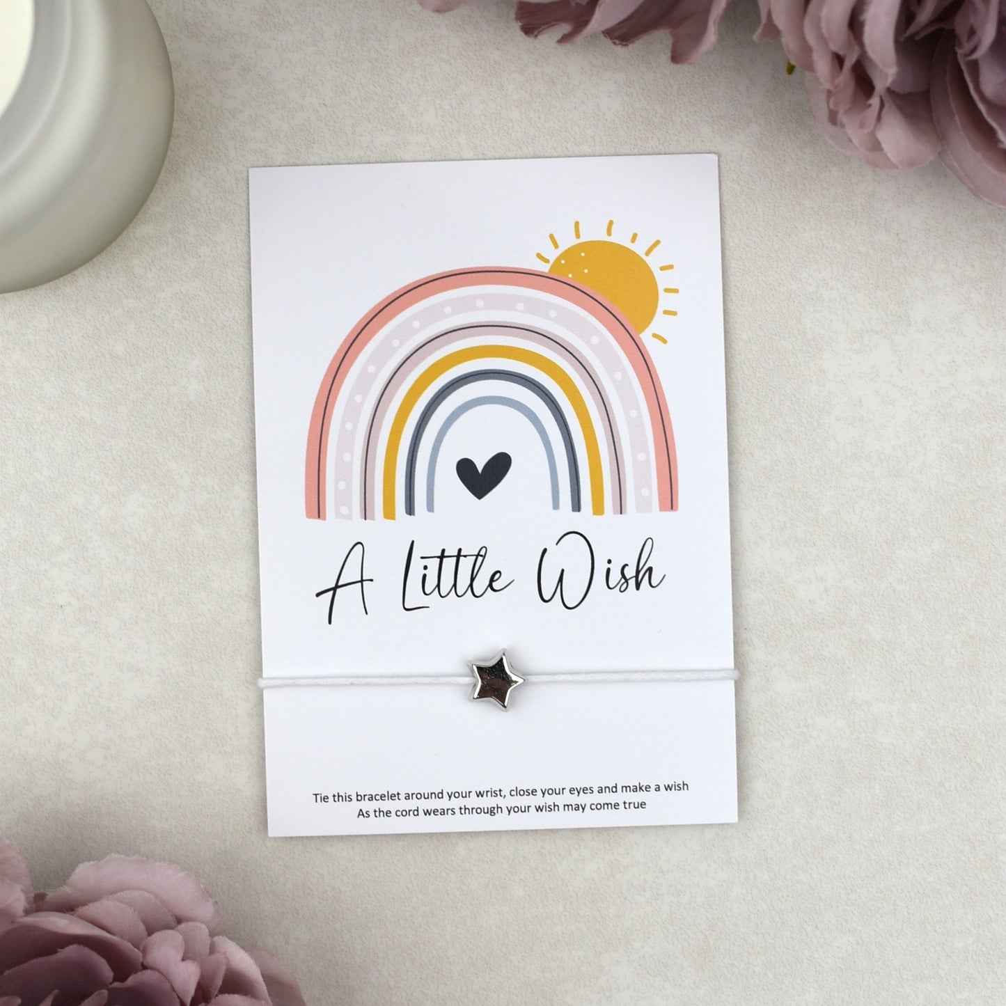 CLEARANCE - A Little Wish Rainbow Bracelet