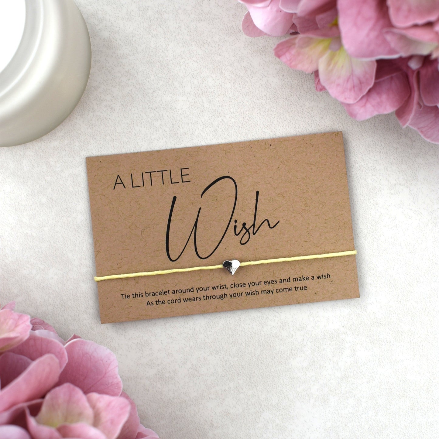 CLEARANCE - A Little Wish Wish Bracelet - Heart Charm