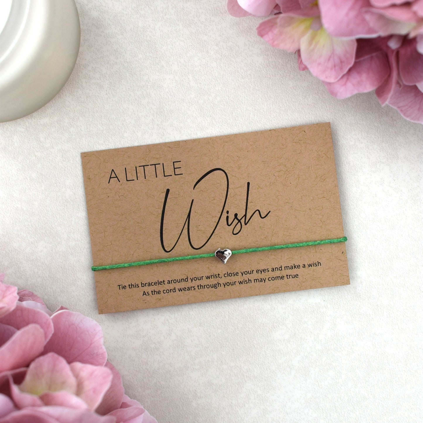 CLEARANCE - A Little Wish Wish Bracelet - Heart Charm