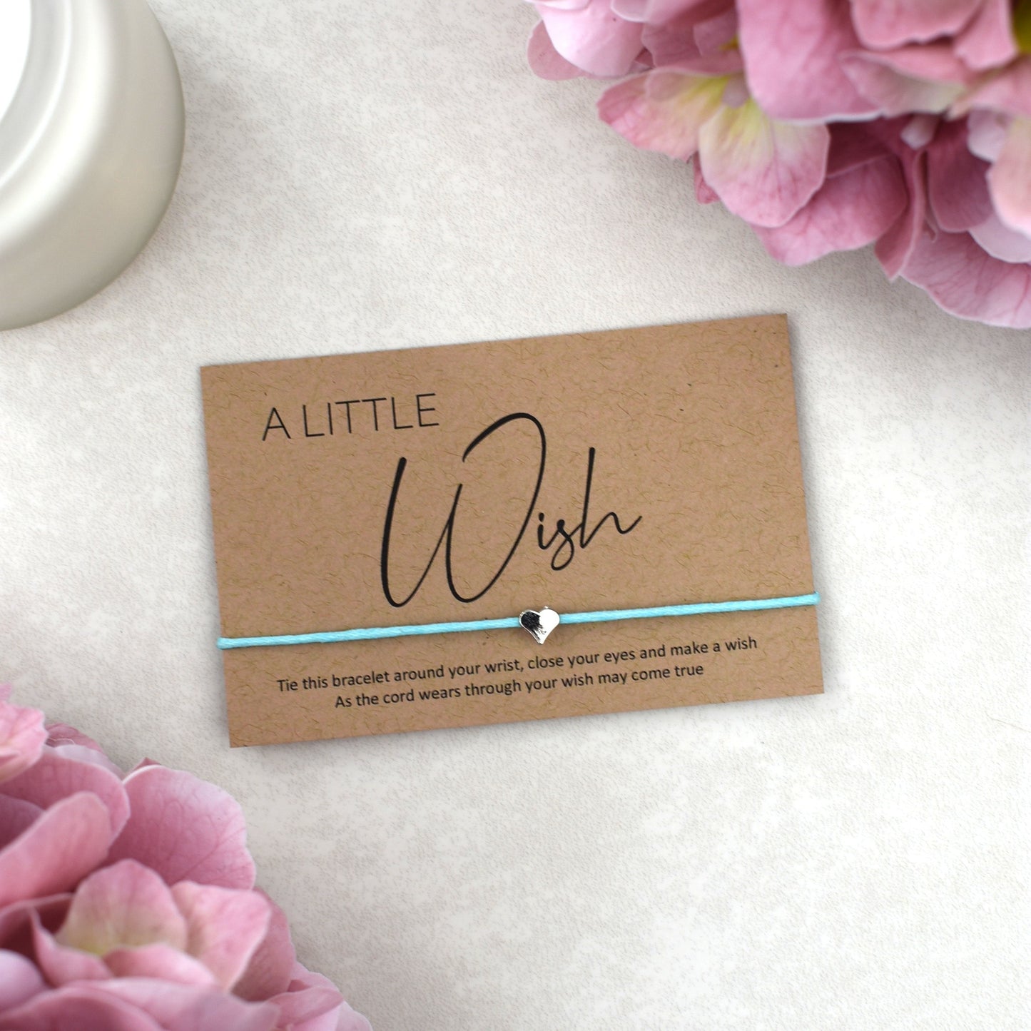 CLEARANCE - A Little Wish Wish Bracelet - Heart Charm