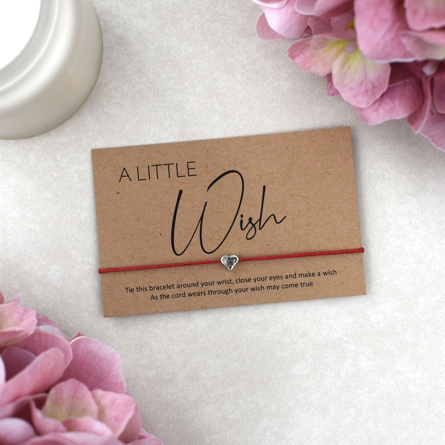 CLEARANCE - A Little Wish Wish Bracelet - Heart Charm