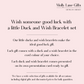 Luminous Good Luck Duck and Wish Bracelet Set (7000)