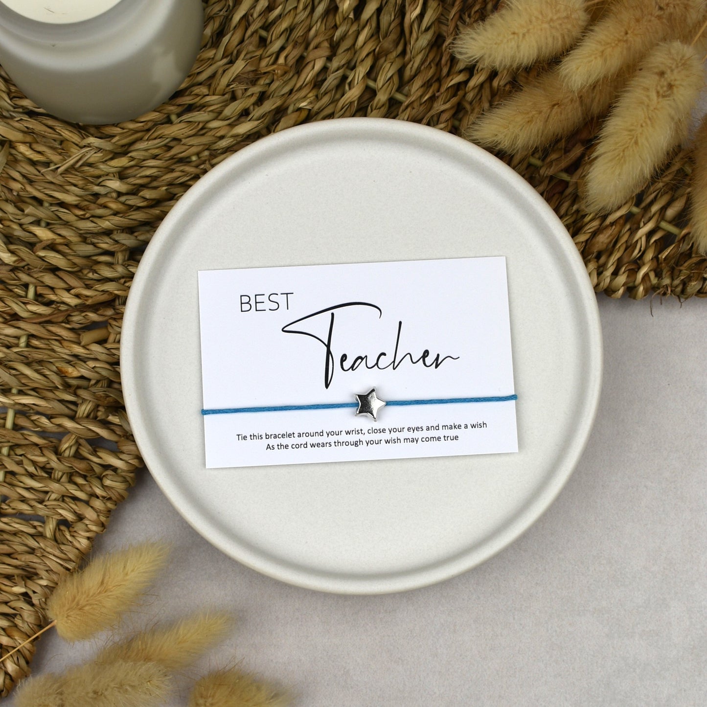 CLEARANCE - Best Teacher Wish Bracelet