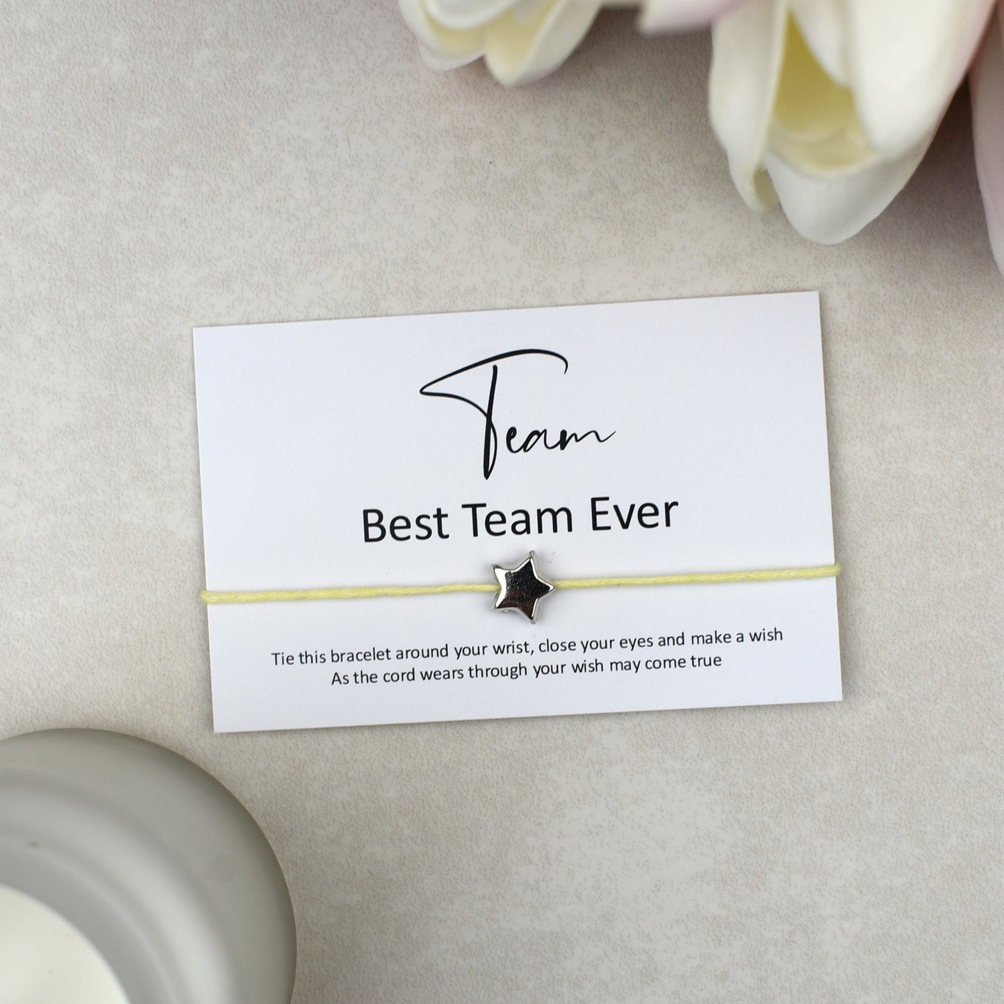 CLEARANCE - Team - Best Team Wish Bracelet