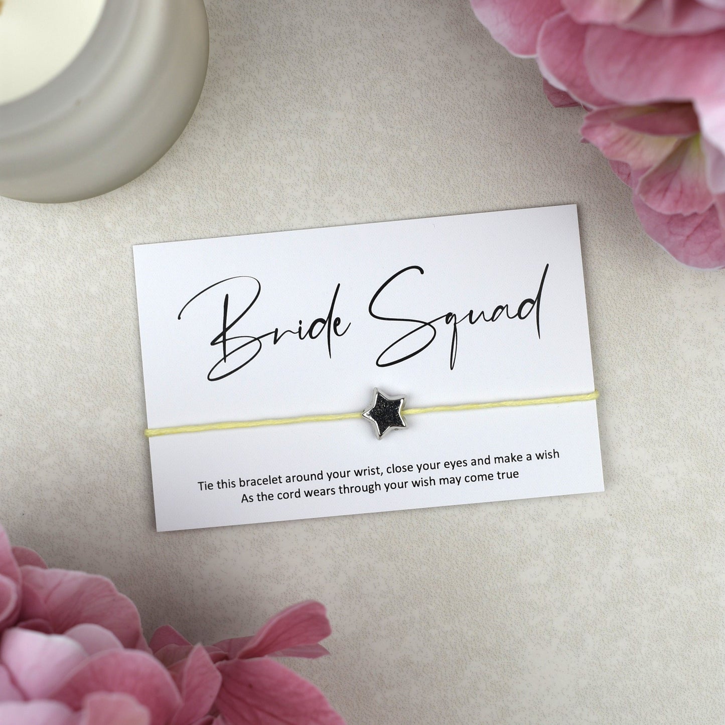 CLEARANCE - Bride Squad Wish Bracelet