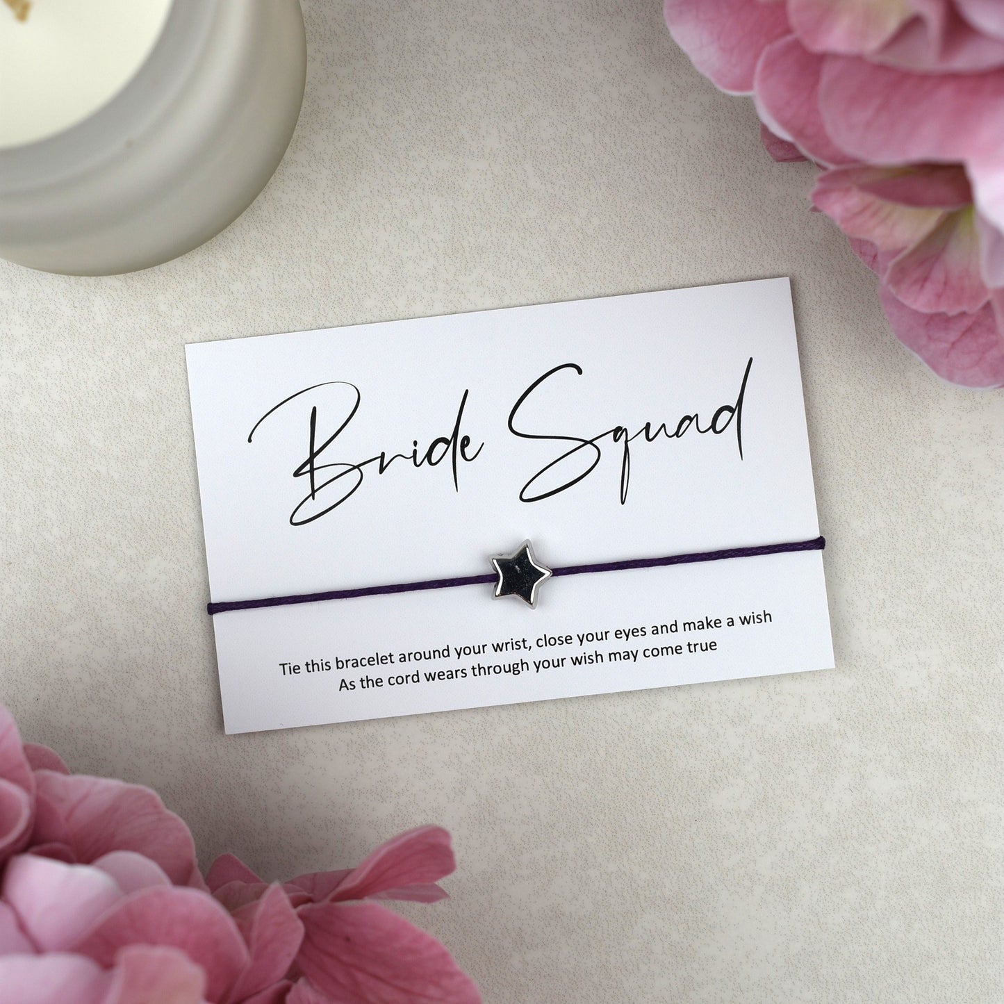 CLEARANCE - Bride Squad Wish Bracelet