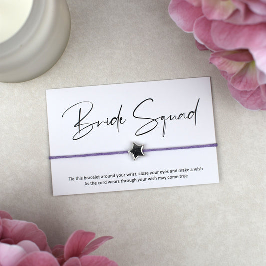 CLEARANCE - Bride Squad Wish Bracelet
