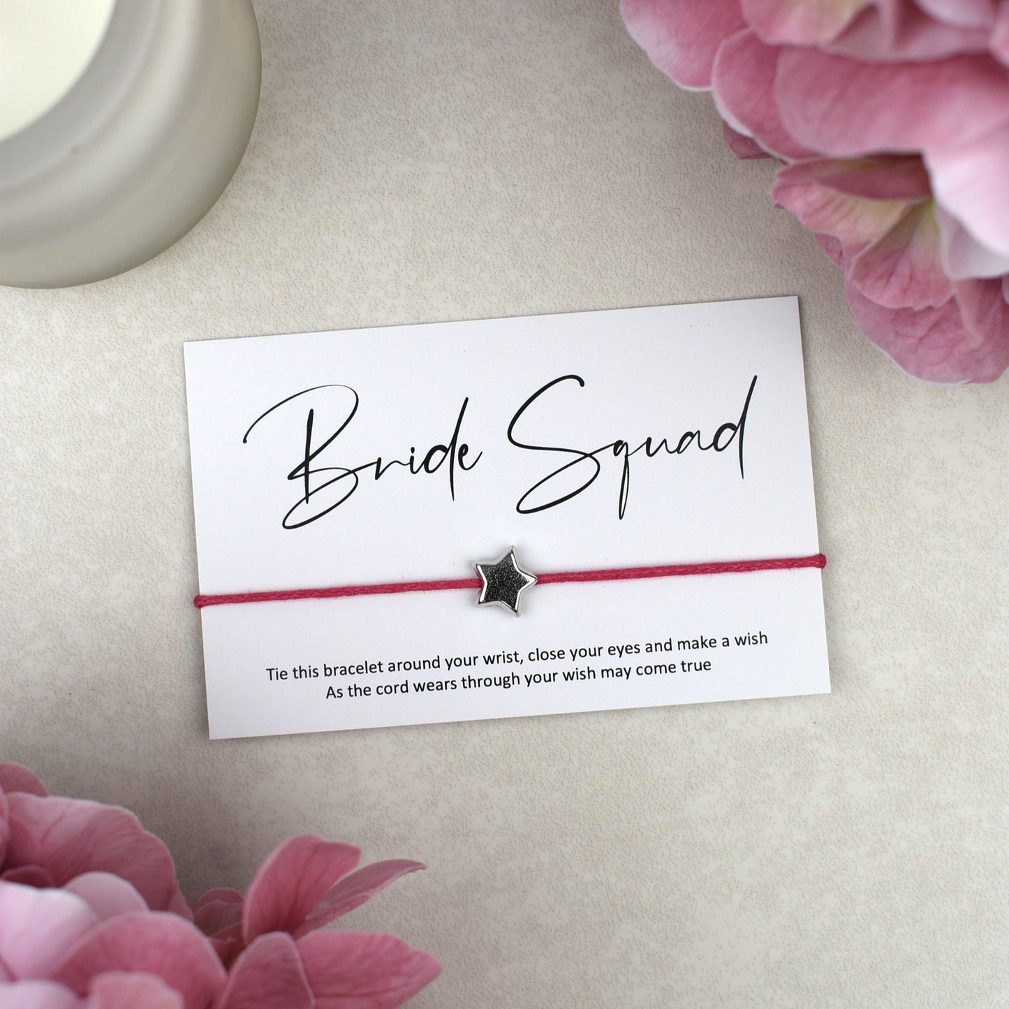CLEARANCE - Bride Squad Wish Bracelet