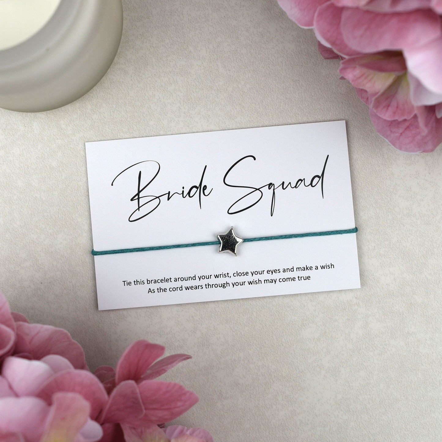 CLEARANCE - Bride Squad Wish Bracelet
