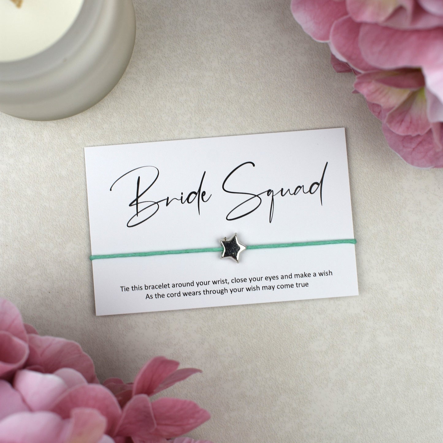 CLEARANCE - Bride Squad Wish Bracelet