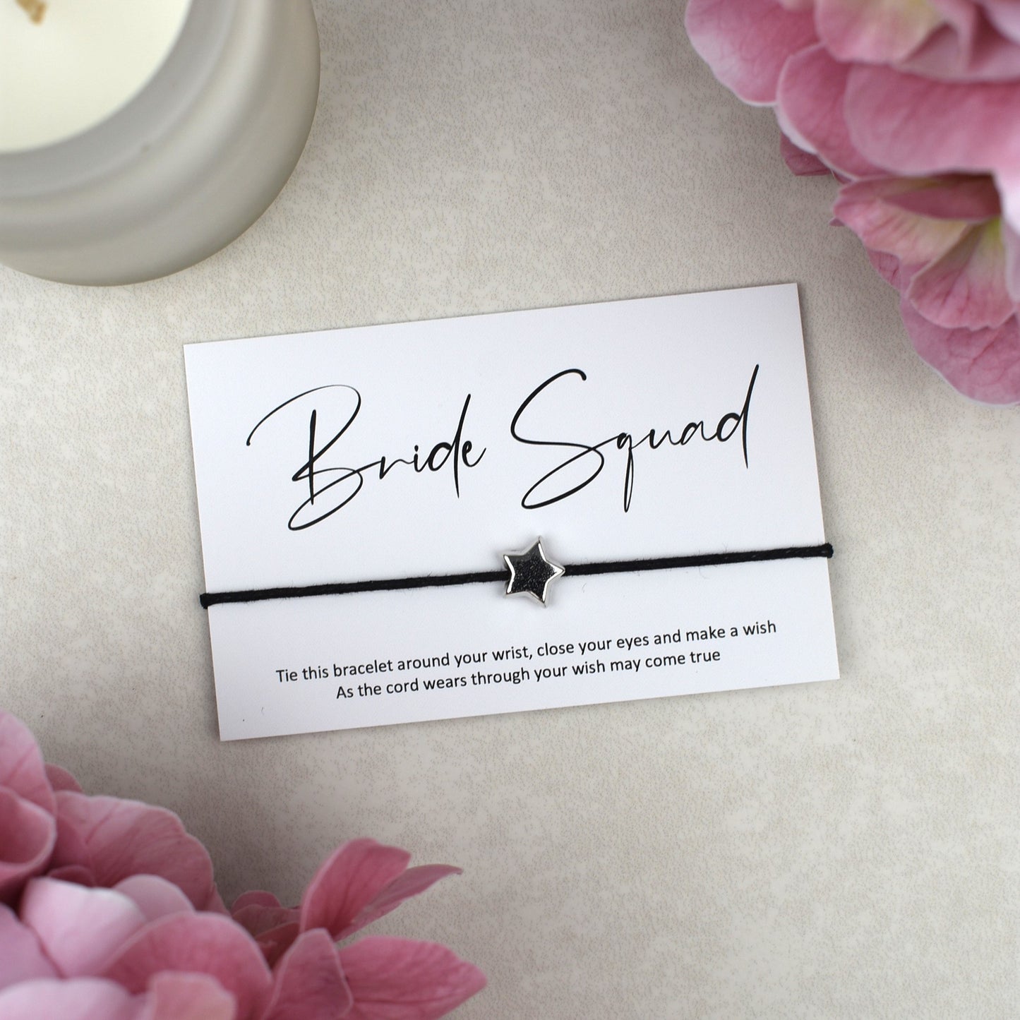 CLEARANCE - Bride Squad Wish Bracelet