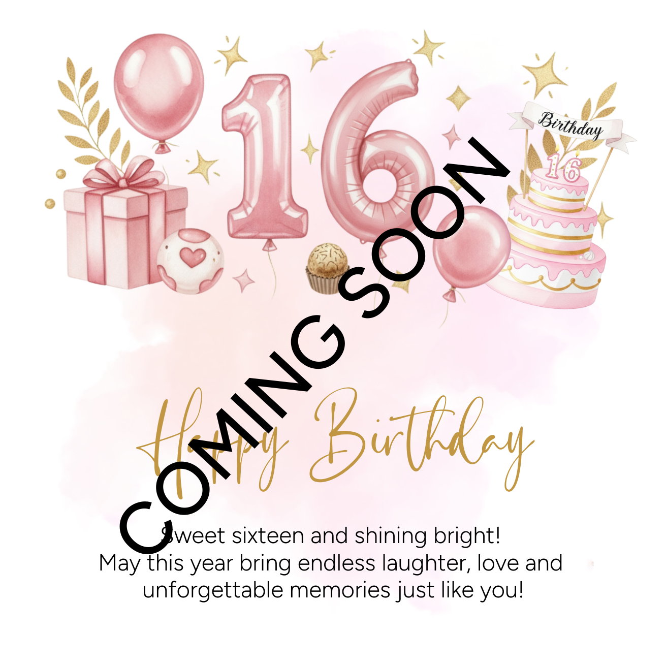 Happy 16th Birthday Bracelet |Teen Girl Gift