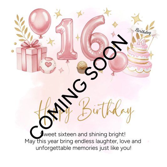 Happy 16th Birthday Bracelet |Teen Girl Gift