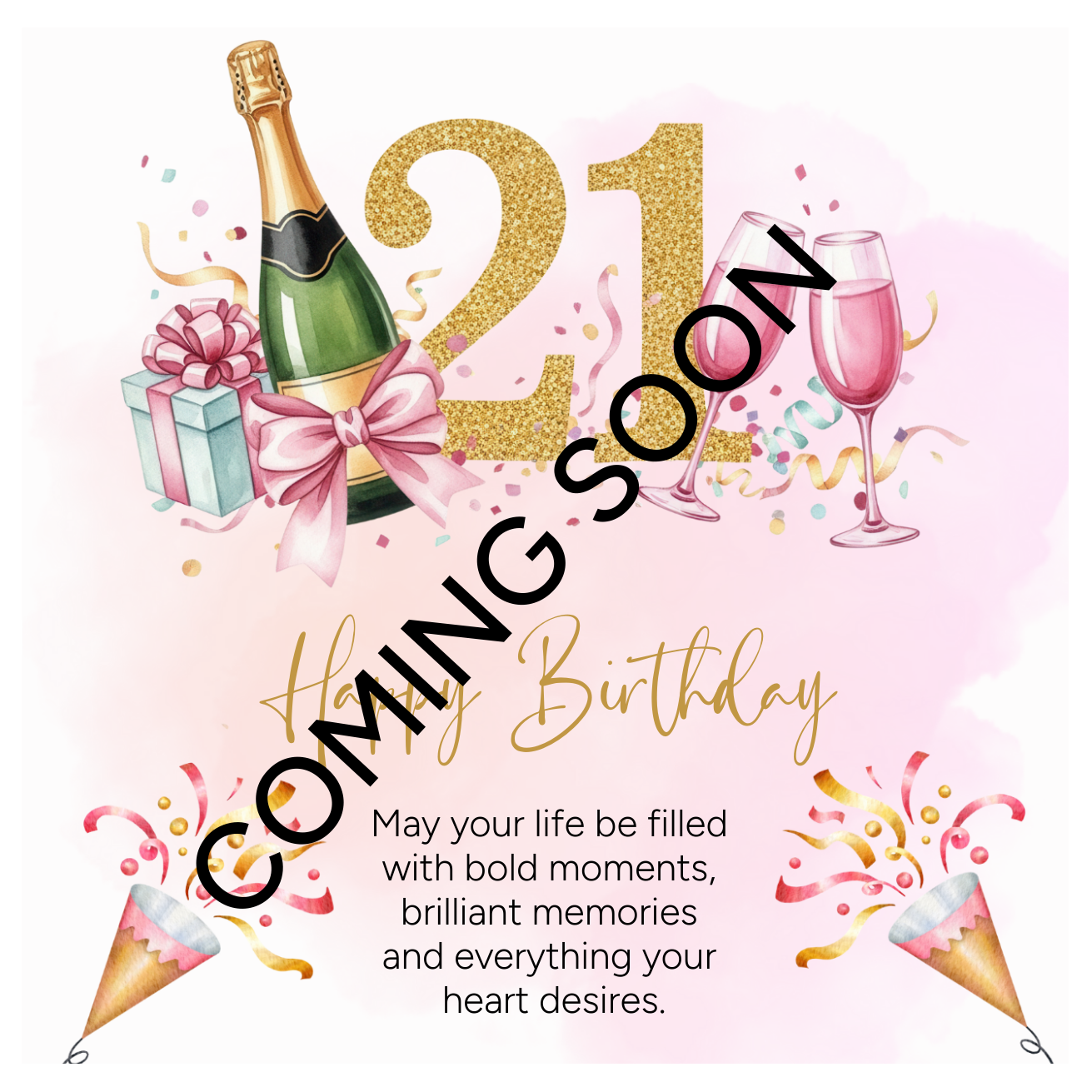 Happy 21st Birthday Bracelet | 21st Birthday Gift for Her