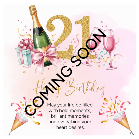 Happy 21st Birthday Bracelet | 21st Birthday Gift for Her