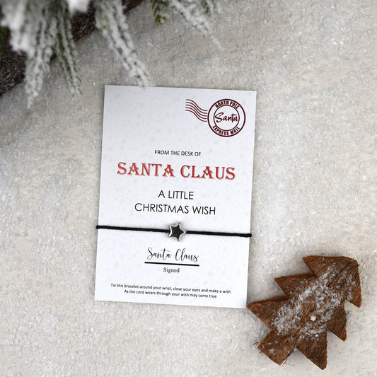 CLEARANCE - From The Desk Of Santa Claus Wish Bracelet