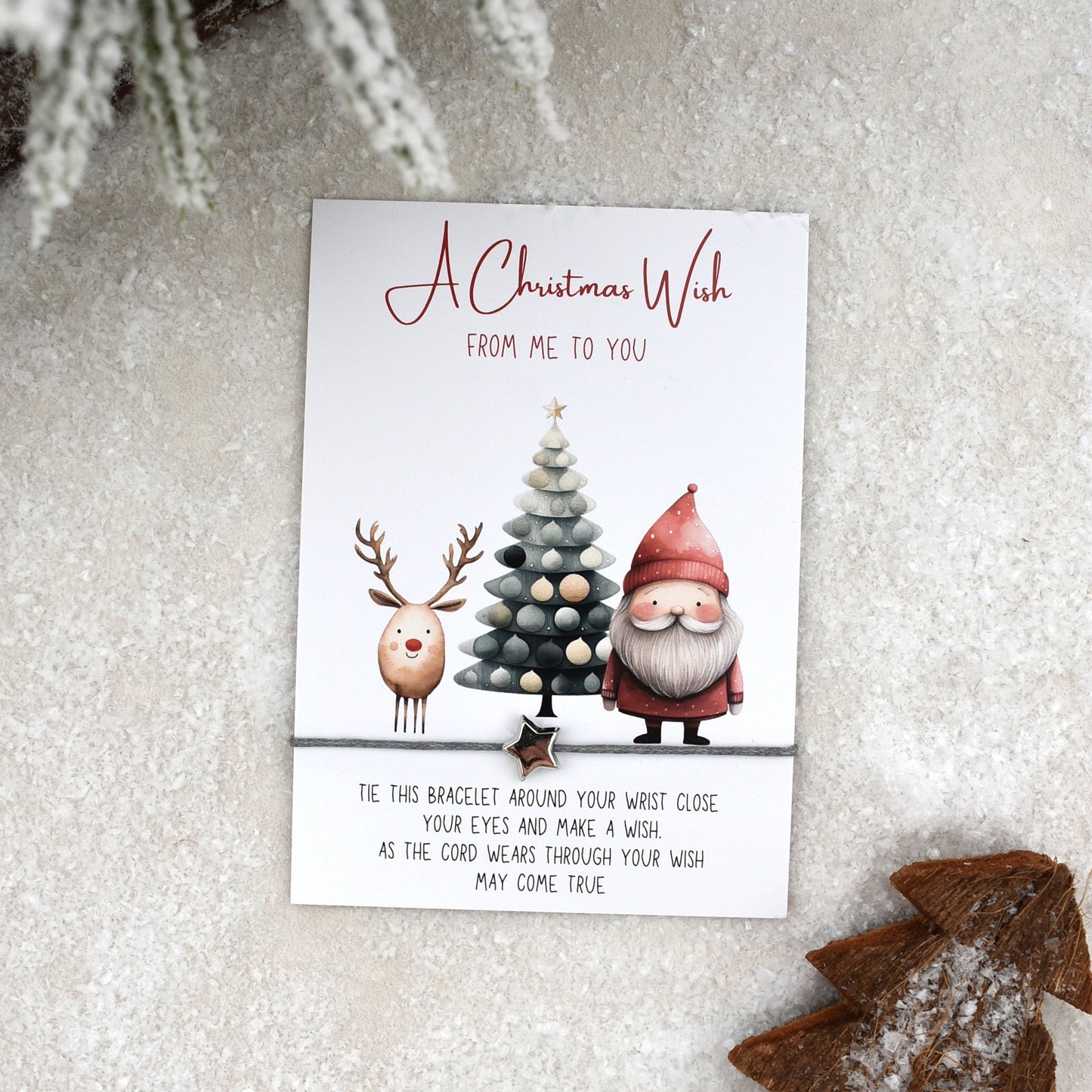 CLEARANACE - A Christmas Wish Bracelet