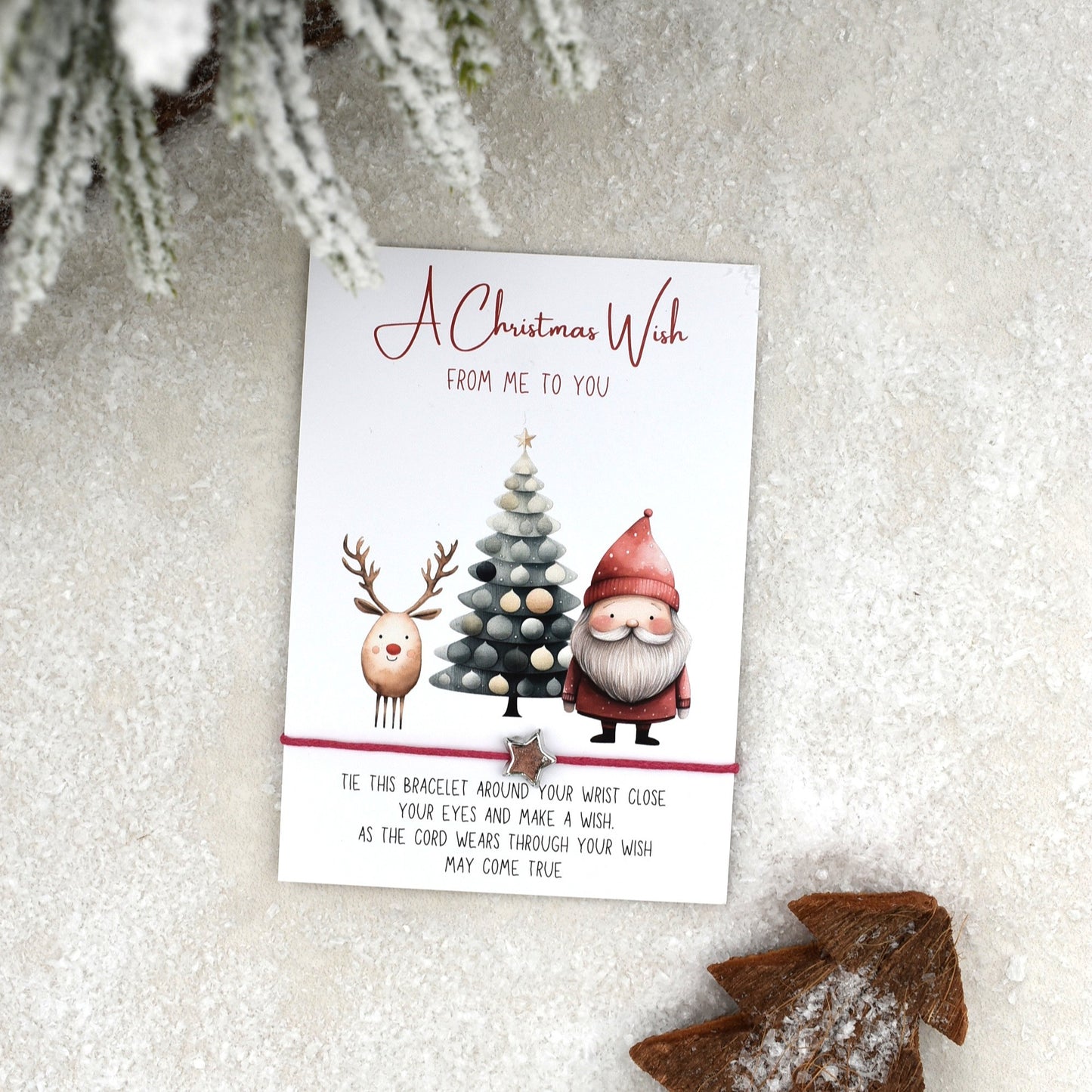 CLEARANACE - A Christmas Wish Bracelet