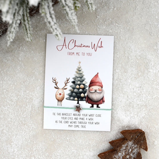 CLEARANACE - A Christmas Wish Bracelet